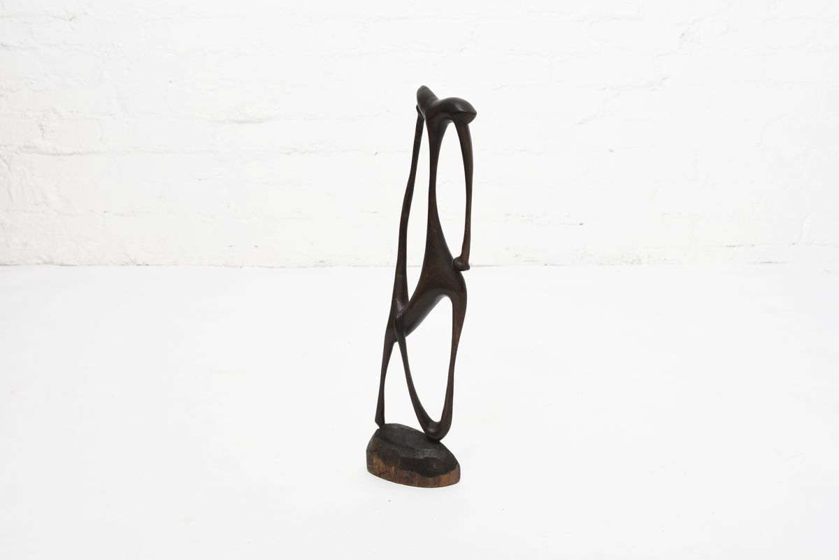 Anonymous Rosewood sculpture back