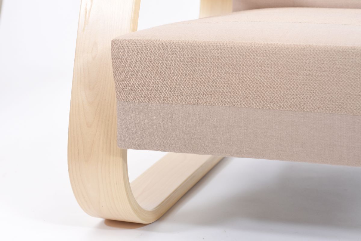 Aalto Alvar Armchair 400 Tank Kvadrat Raf Simons rosé powder 07