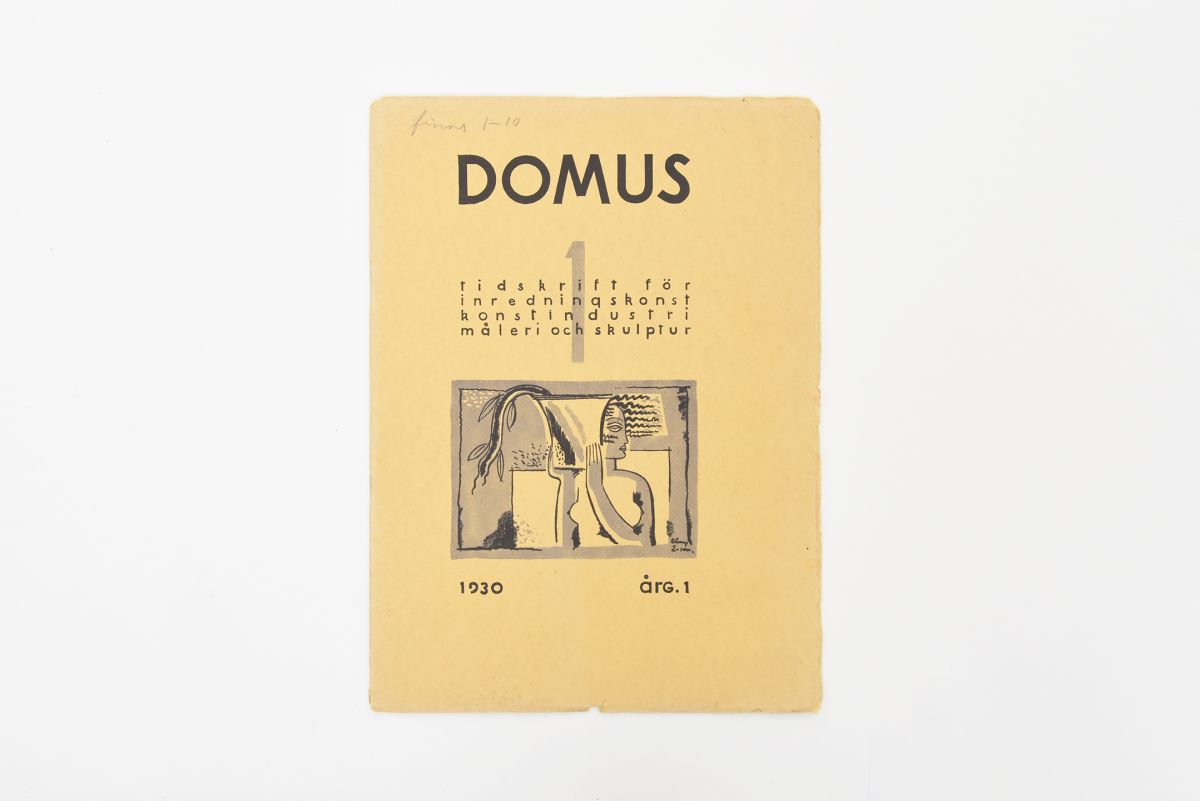 Domus 1930 nro 1