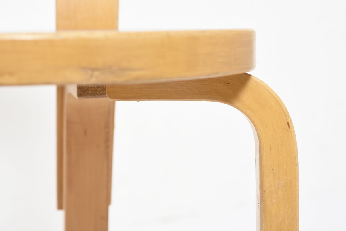 Aalto Alvar chair 65 black lino 06