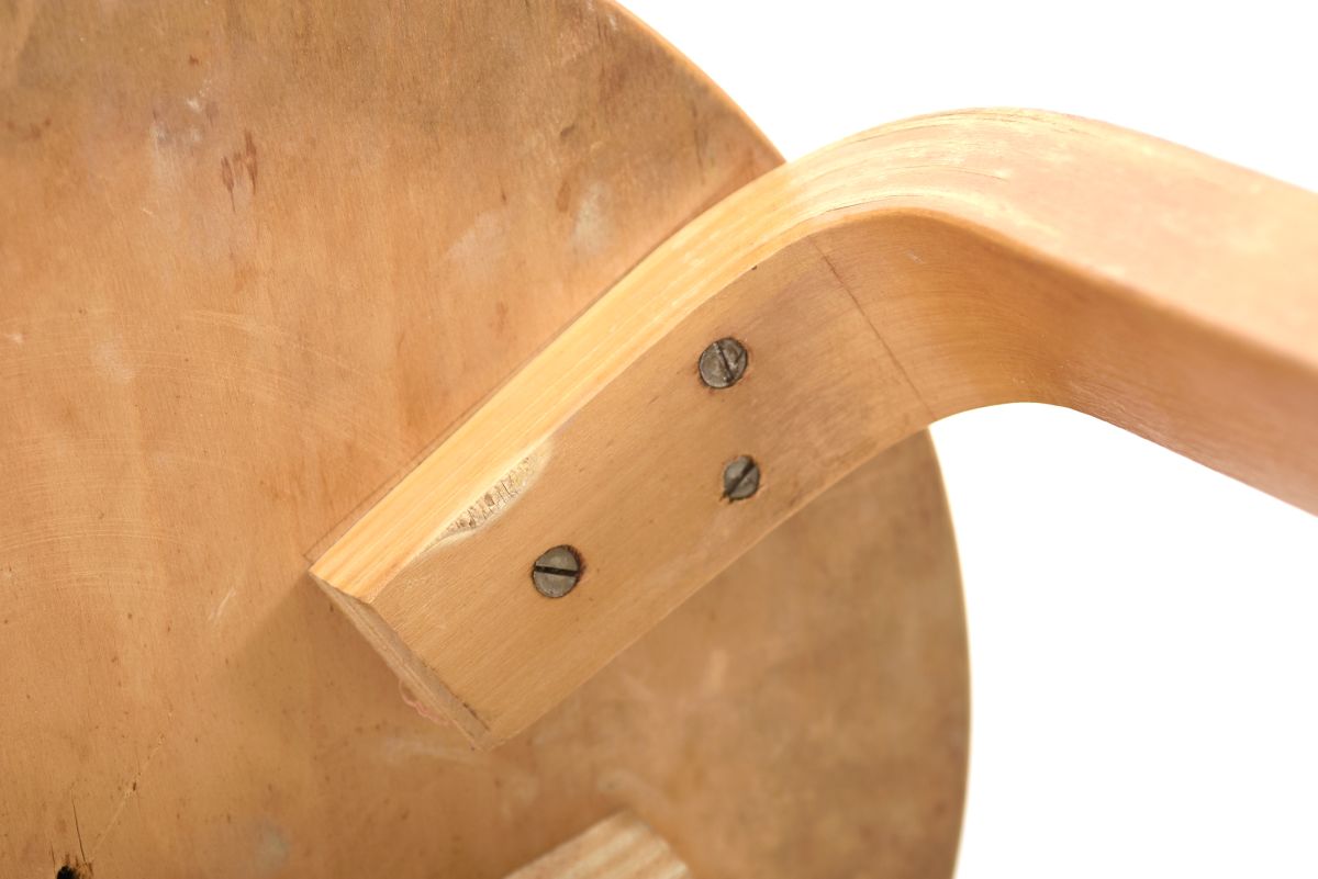 Aalto Alvar Chair N65 birch 1940s 12