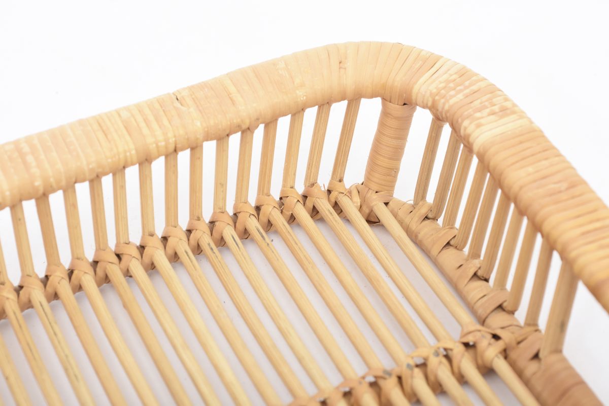 Artek Rattan tray set 02