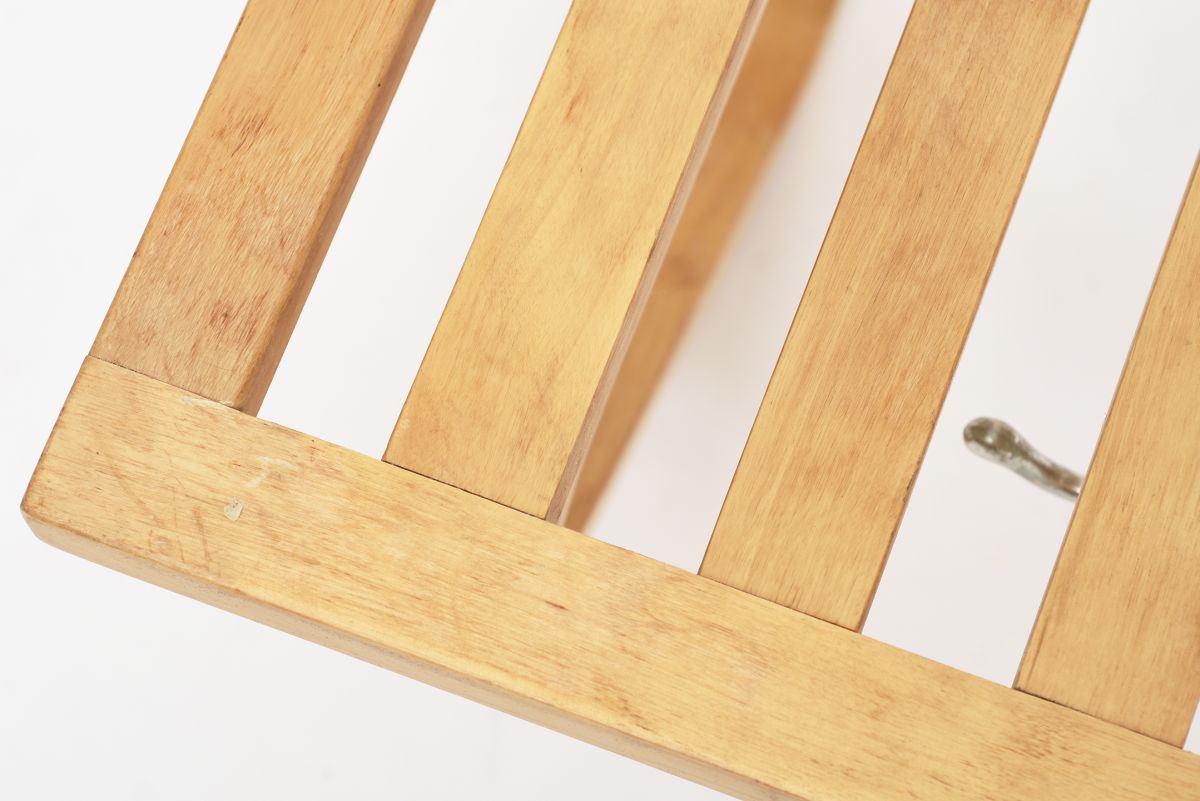 Aalto Alvar Coat rack with metal hook 02