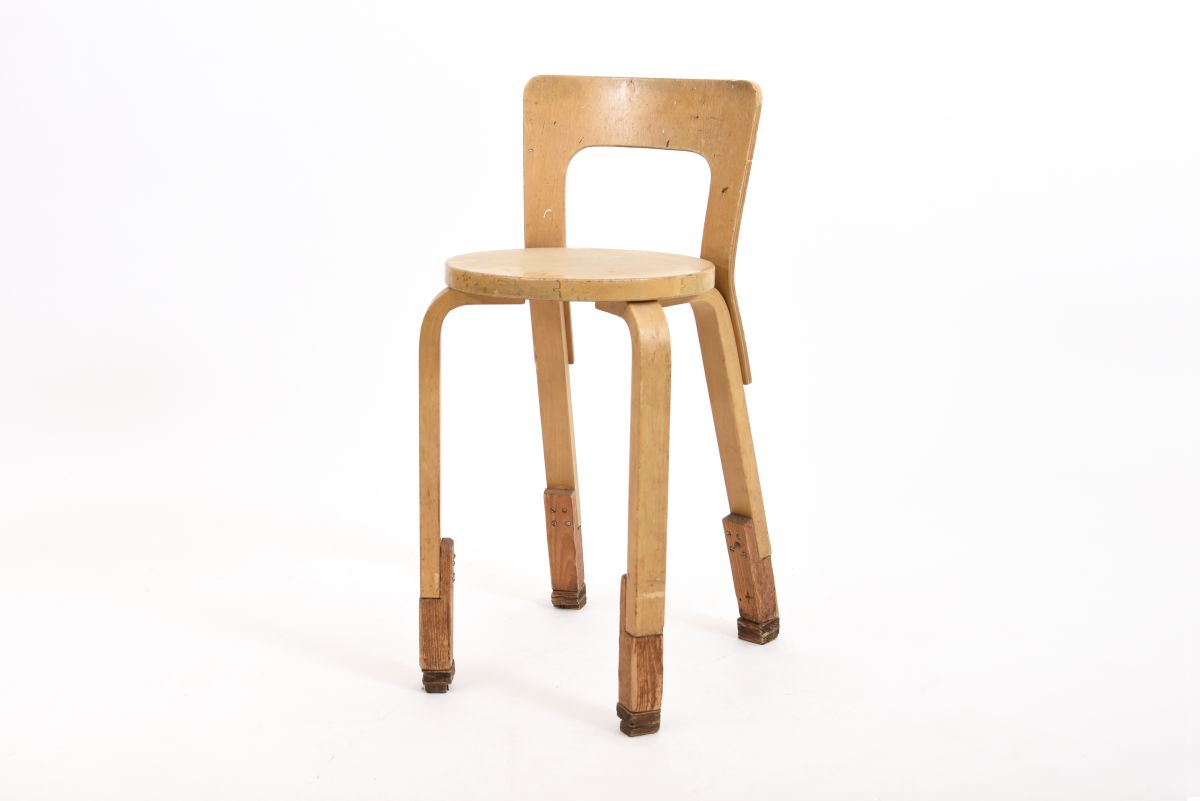 Aalto Alvar Chair 65 extended legs