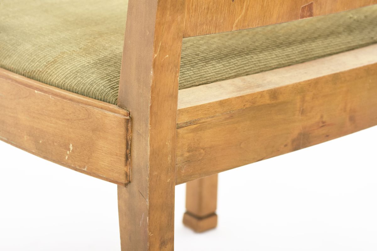 Anonymous Finnish neo classical high back chair 08