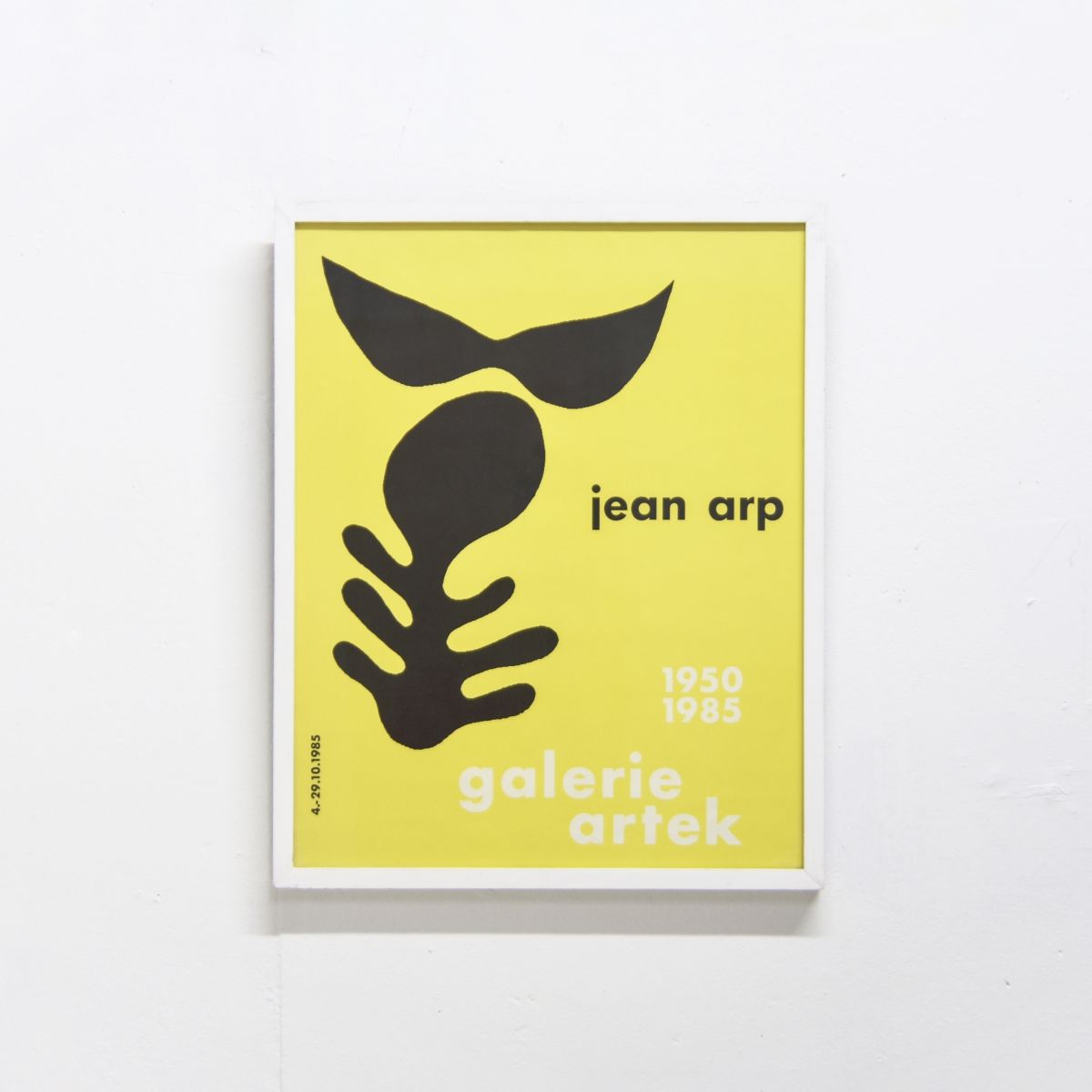 Arp Jean galerie artek poster 1985
