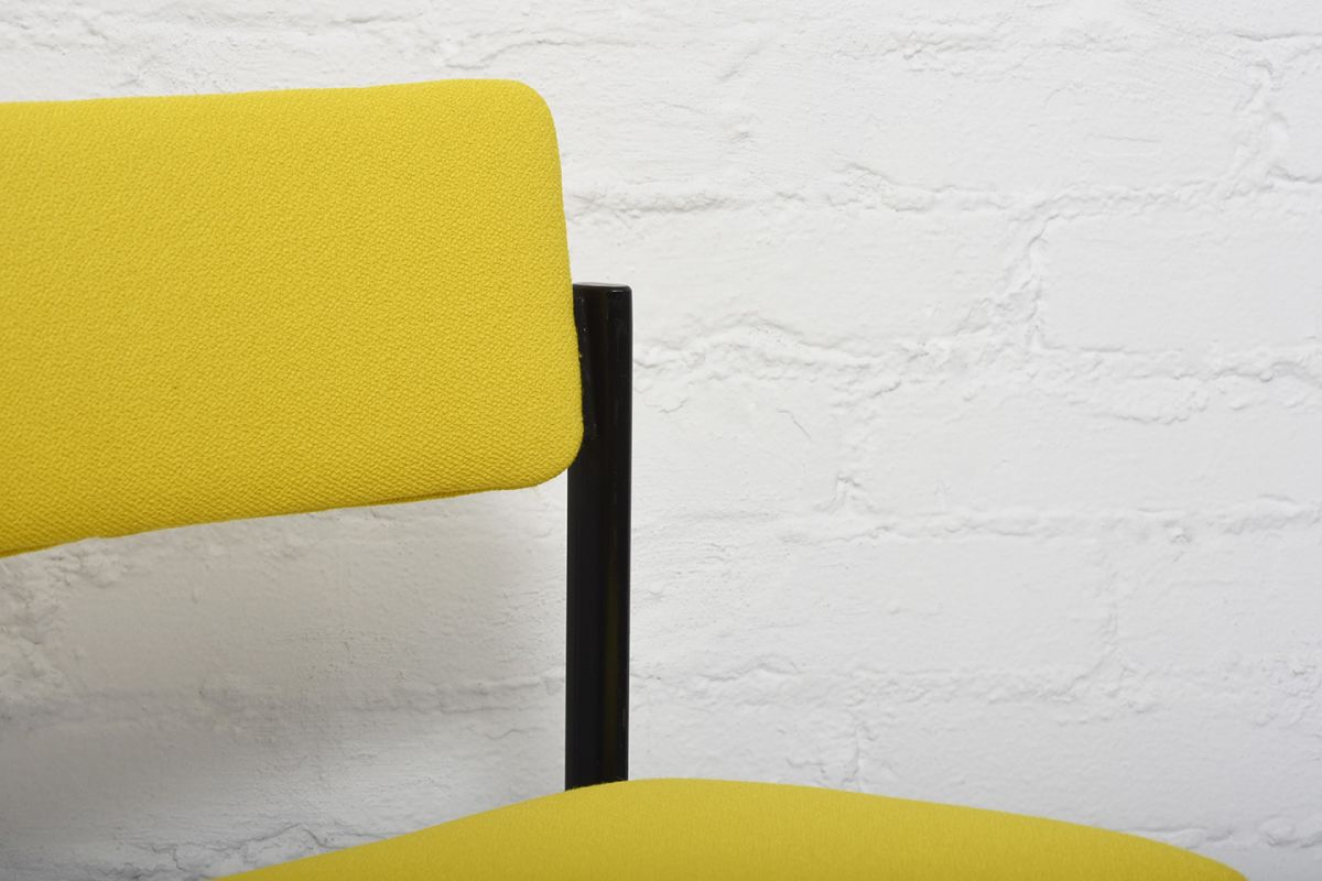 Tapiovaara Kiki Chairs Yellow details3