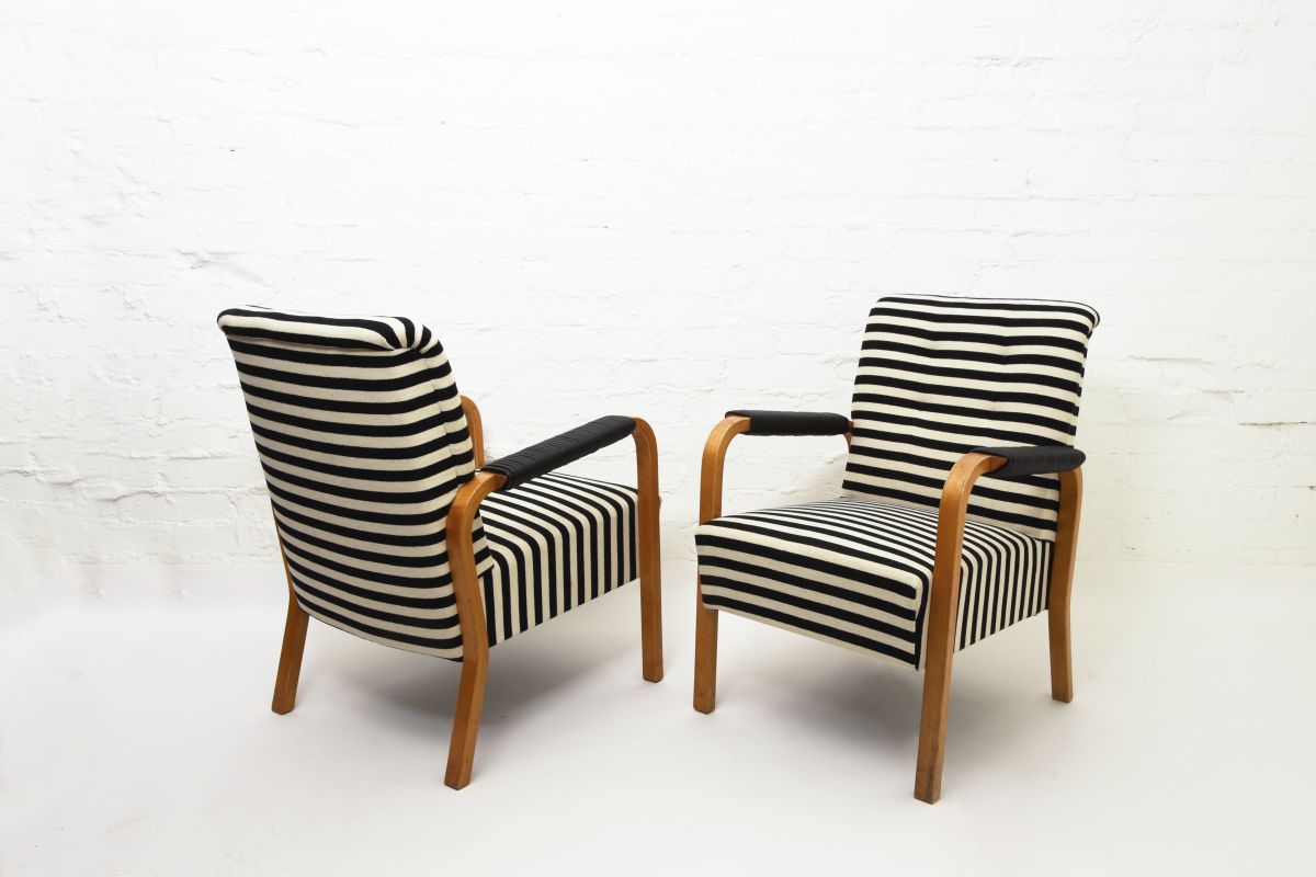 Aalto Alvar Armchair 47 Polo fabric