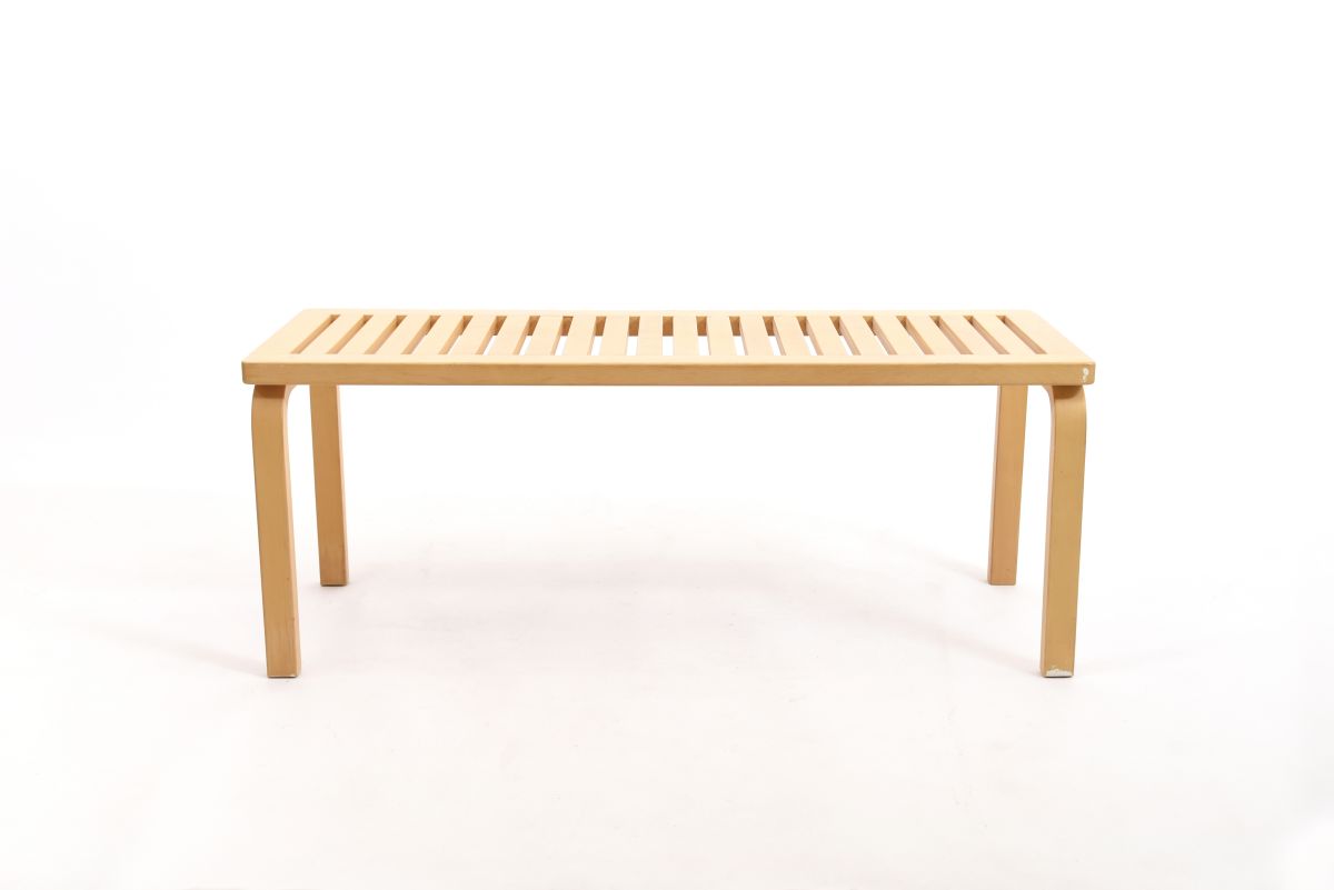 Aalto Alvar Ritilä bench 135a birch