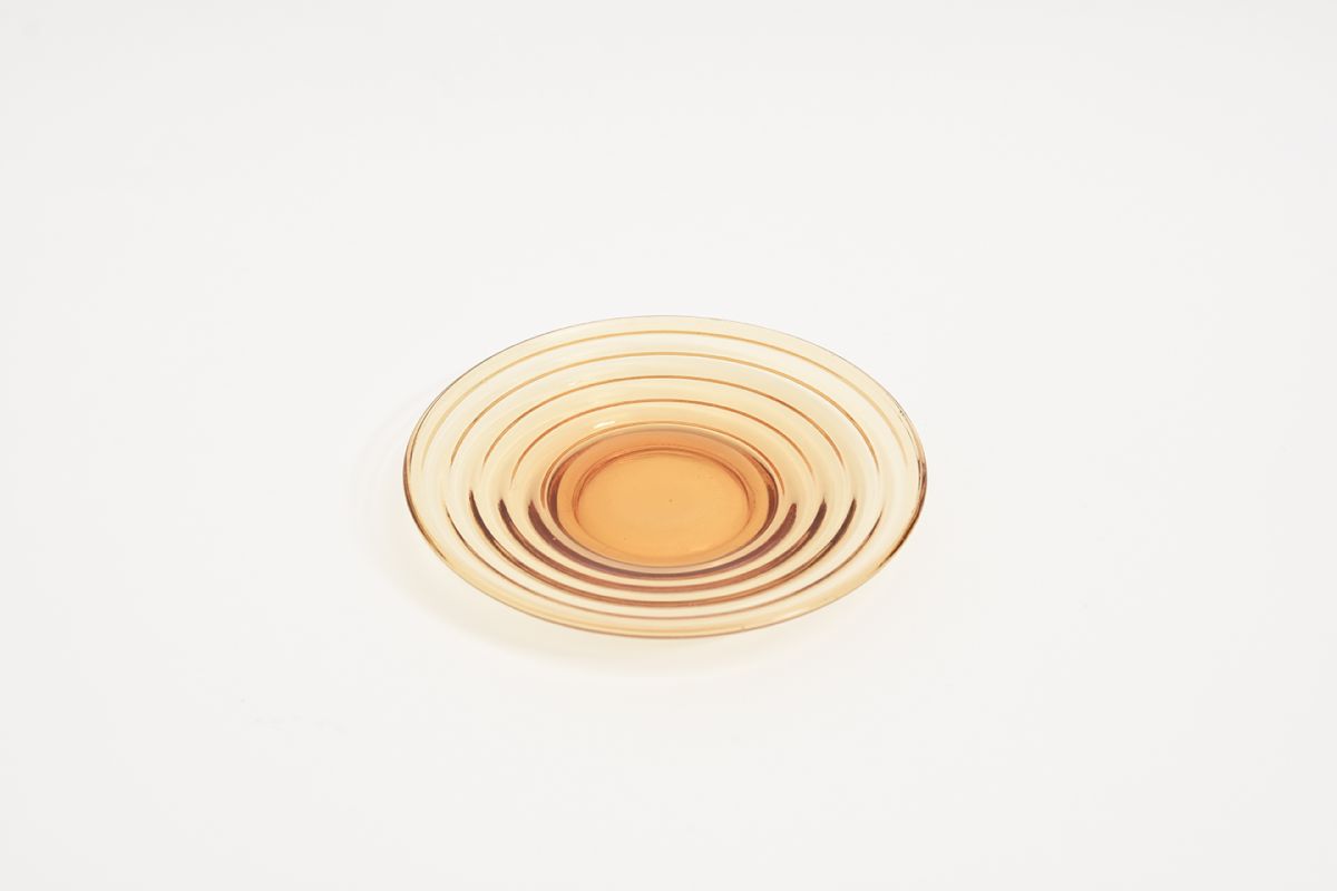 Aino-Aalto-Glass-From-Bölgeblick-Plate-Orange-d14.5
