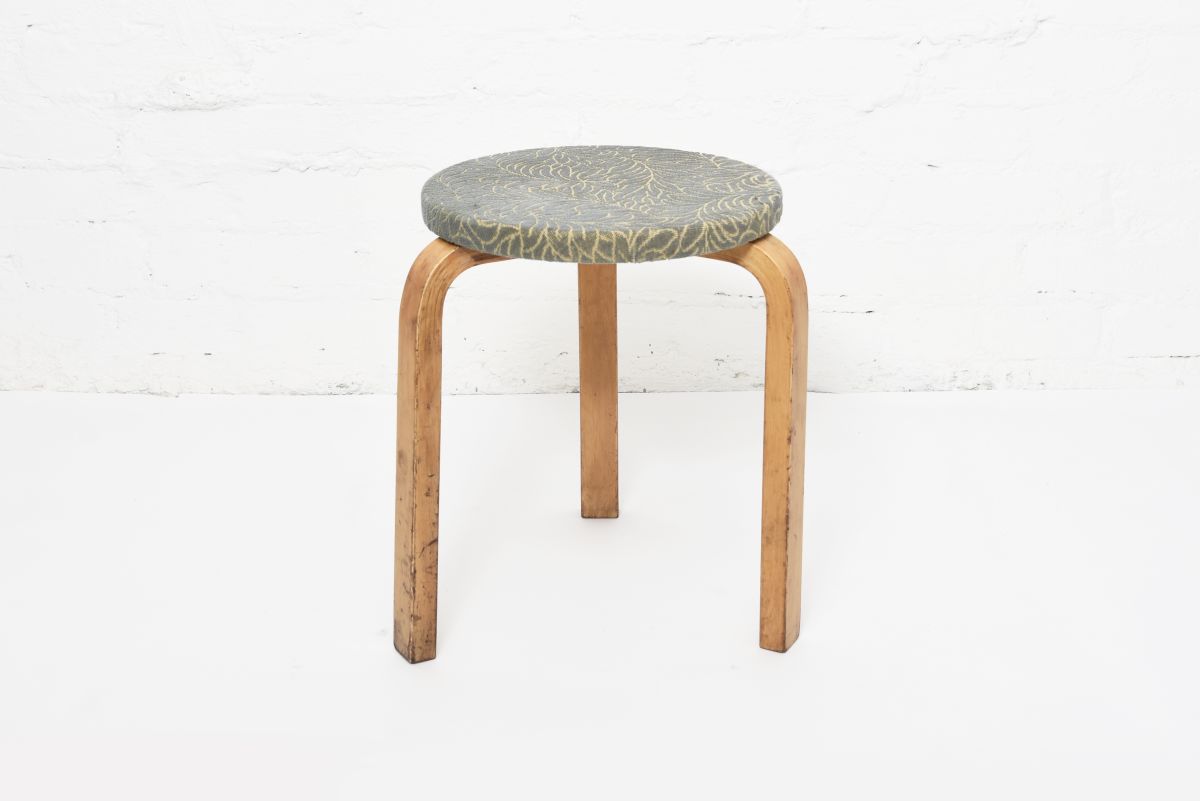 Aalto Alvar Stool60 green leaf