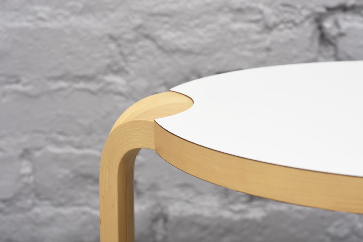 Artek - Special Edition Fan-Leg Side Table, Model X603 Artek - Special Edition Fan-Leg Side Table, Model X603