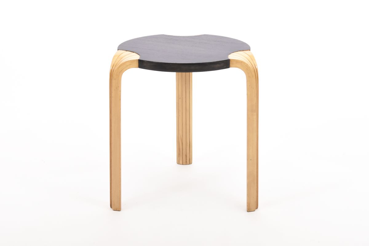 Aalto Alvar X602 birch black paint