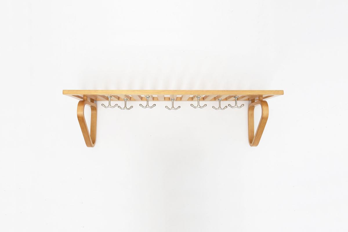 Aalto Alvar Coat rack with metal hook