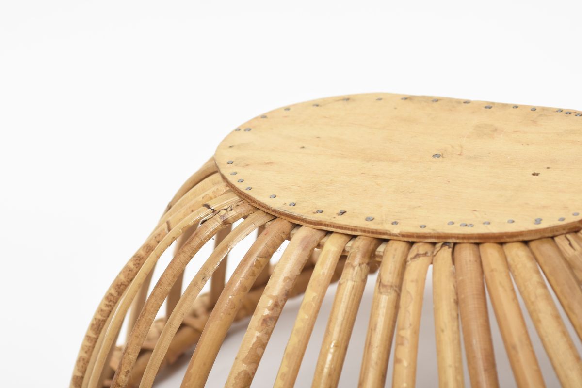 Almond Shaped Rattan Basket details8