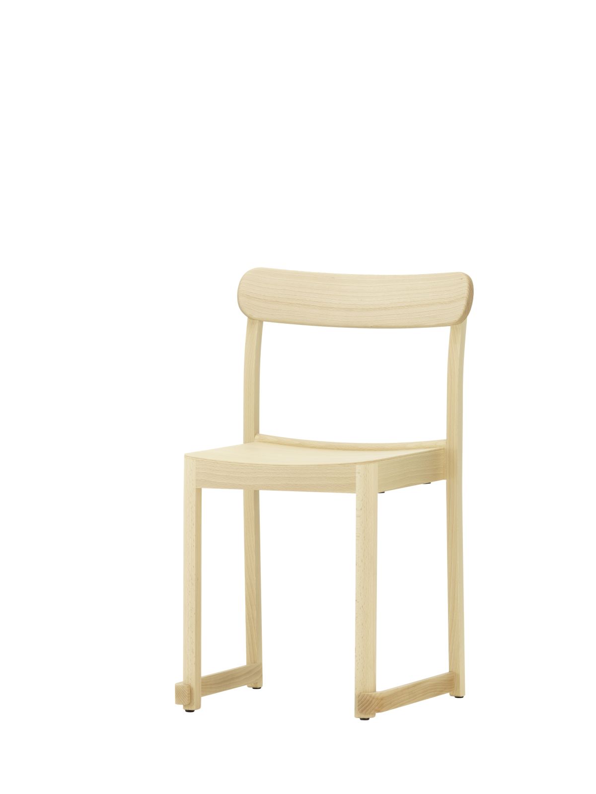 Atelier Chair natural lacquered beech_F