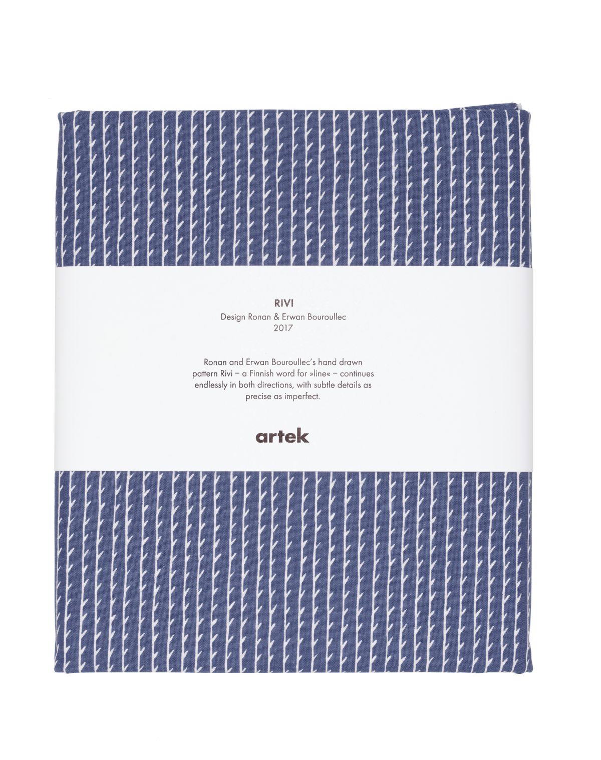 Rivi Fabric pre-cut blue_white