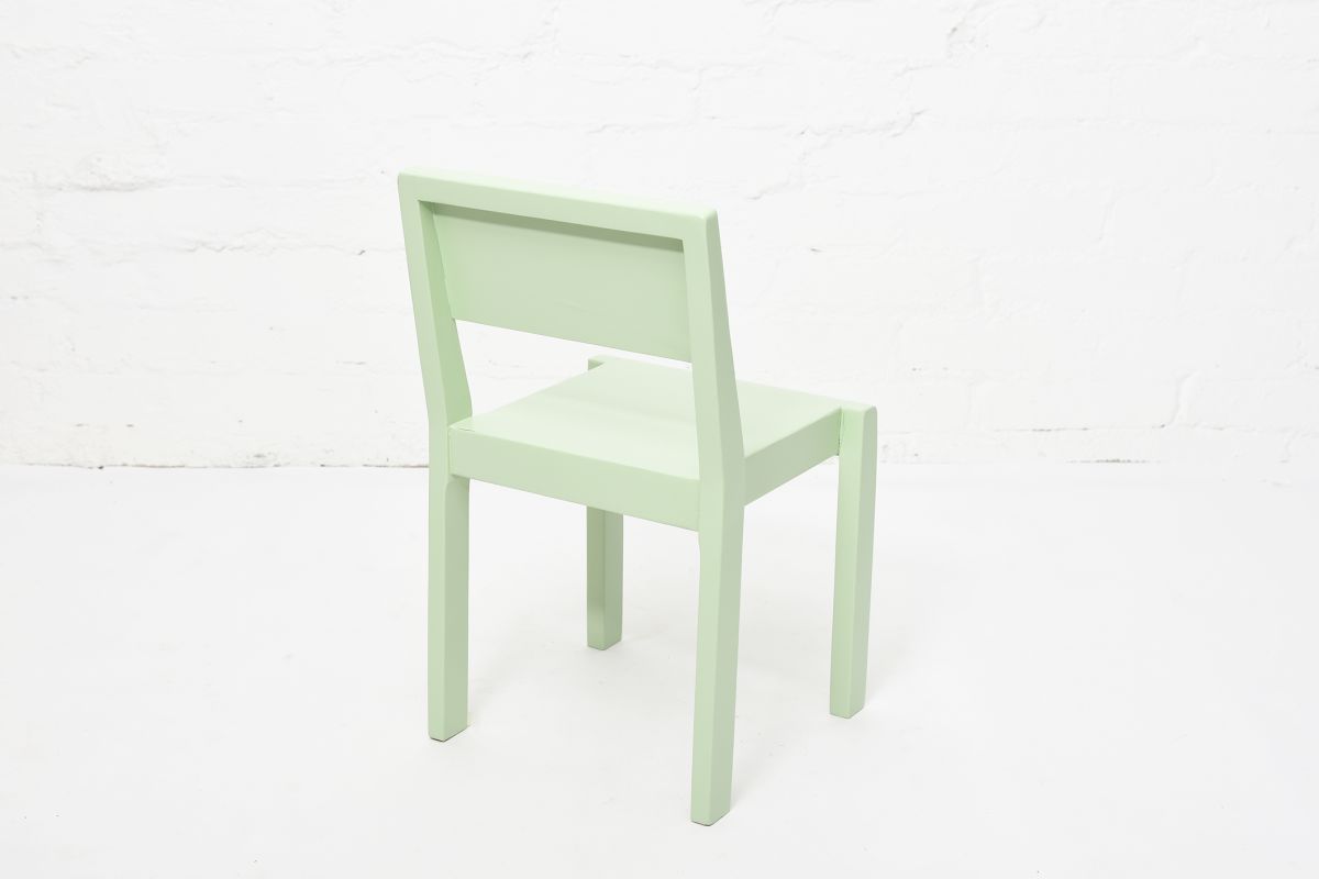 Aalto Aino Alvar Kids chair green back