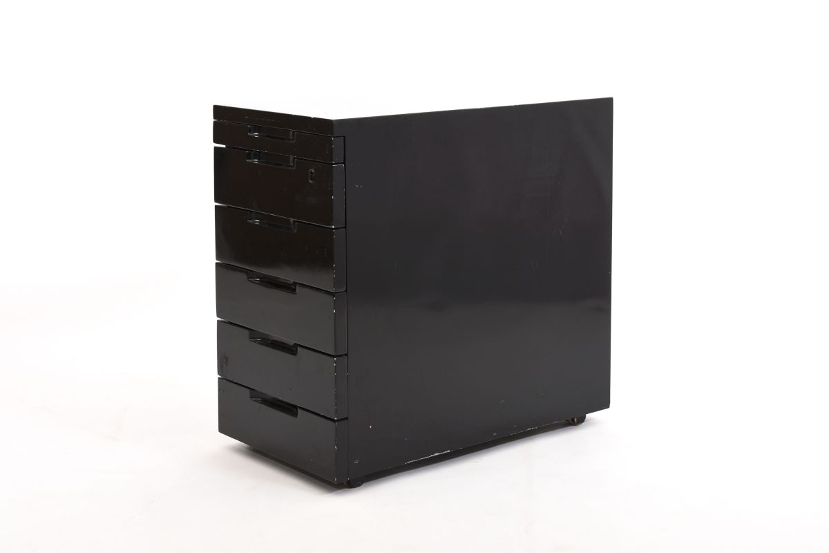 Aalto Alvar Chest of drawers black paint