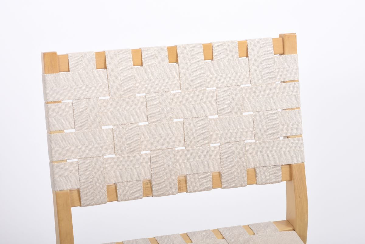 Aalto Alvar Chair 611 birhch natural webbing 01