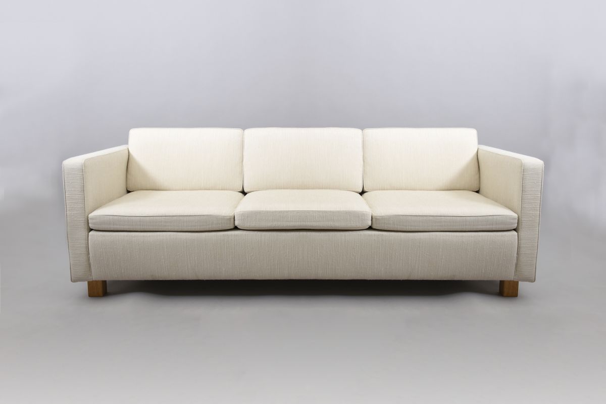 Aalto Alvar sofa 533 natural white wool whole