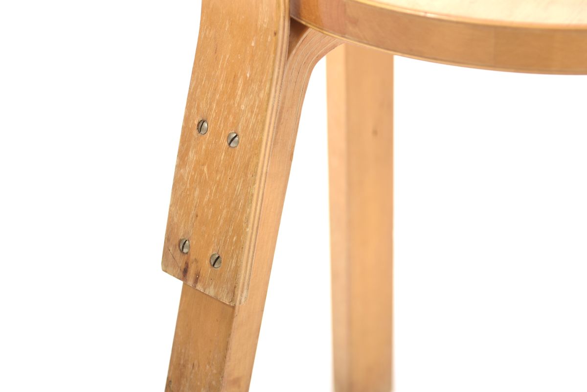 Aalto Alvar Chair N65 birch 1940s 09