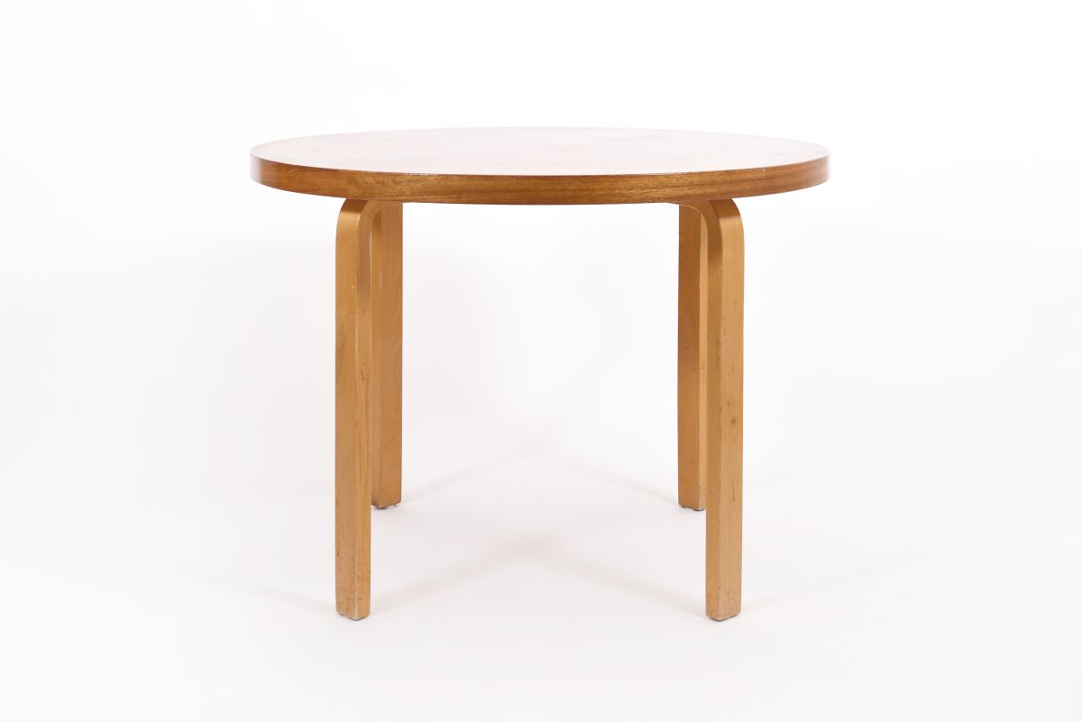 Aalto Alvar Round table mahogany top