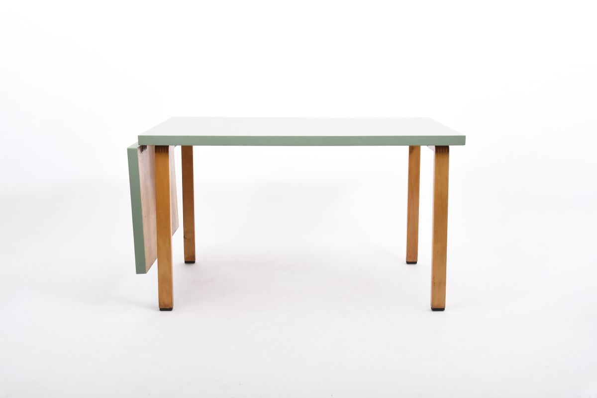 Aalto Alvar painted drop leaf table