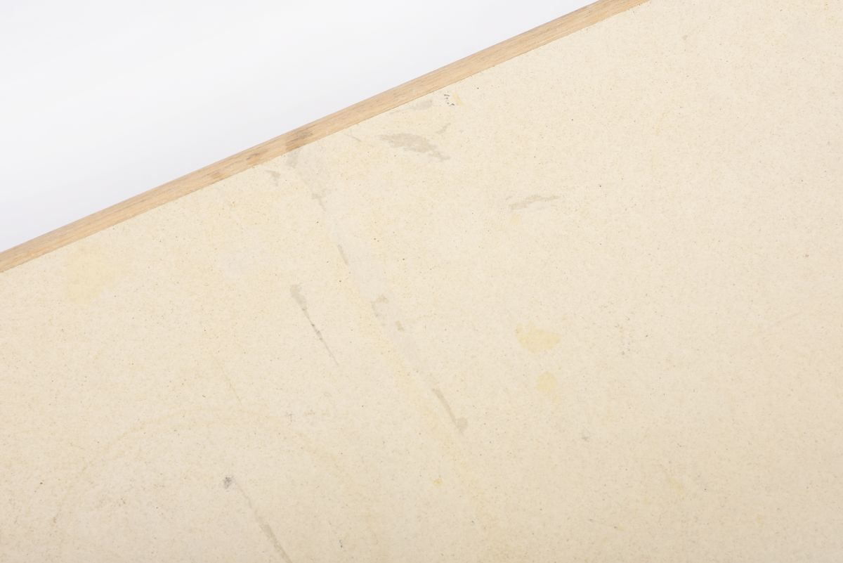 Aalto Alvar bone white lino Table 1940 01
