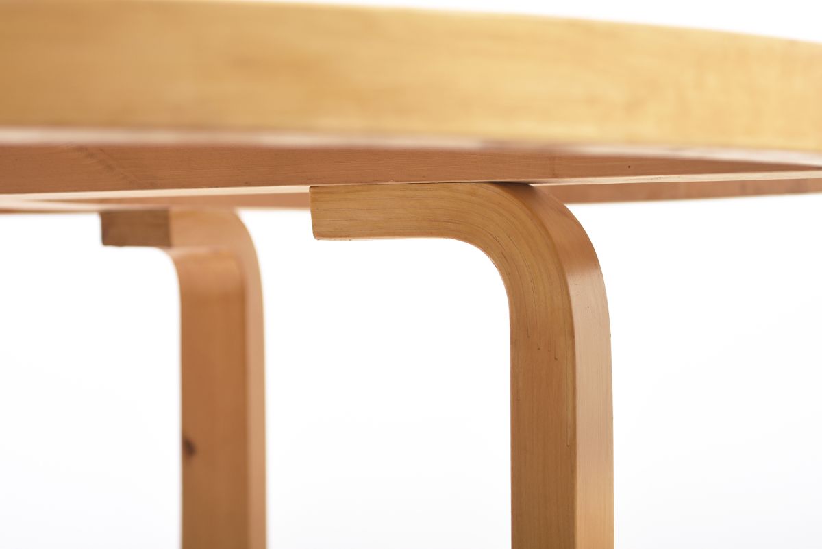 Aalto Alvar Table model 91 black lino 05