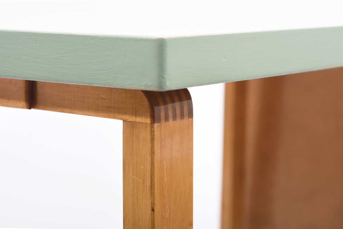 Aalto Alvar painted drop leaf table 05