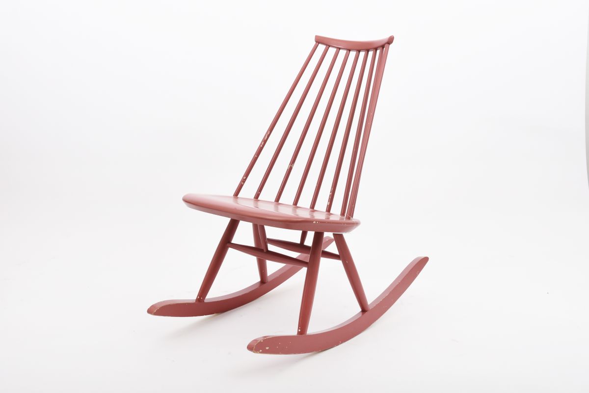 Tapiovaara Ilamri Mademoiselle rocker 1950s