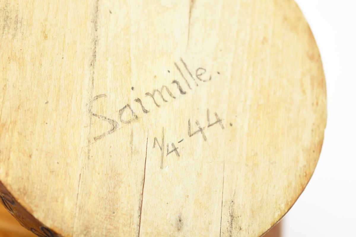 Anonymous wooden fruit bowl 06
