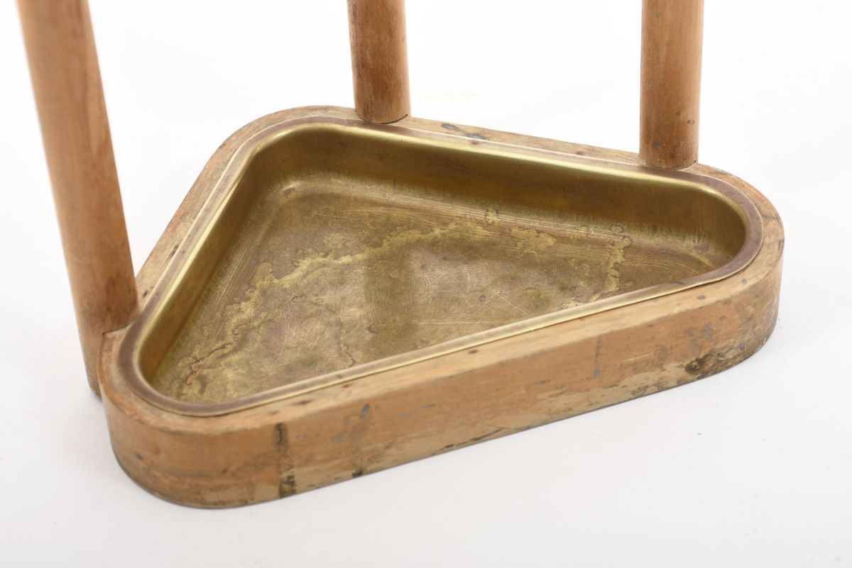 Aalto Alvar unbrella stand brass 1930s 04