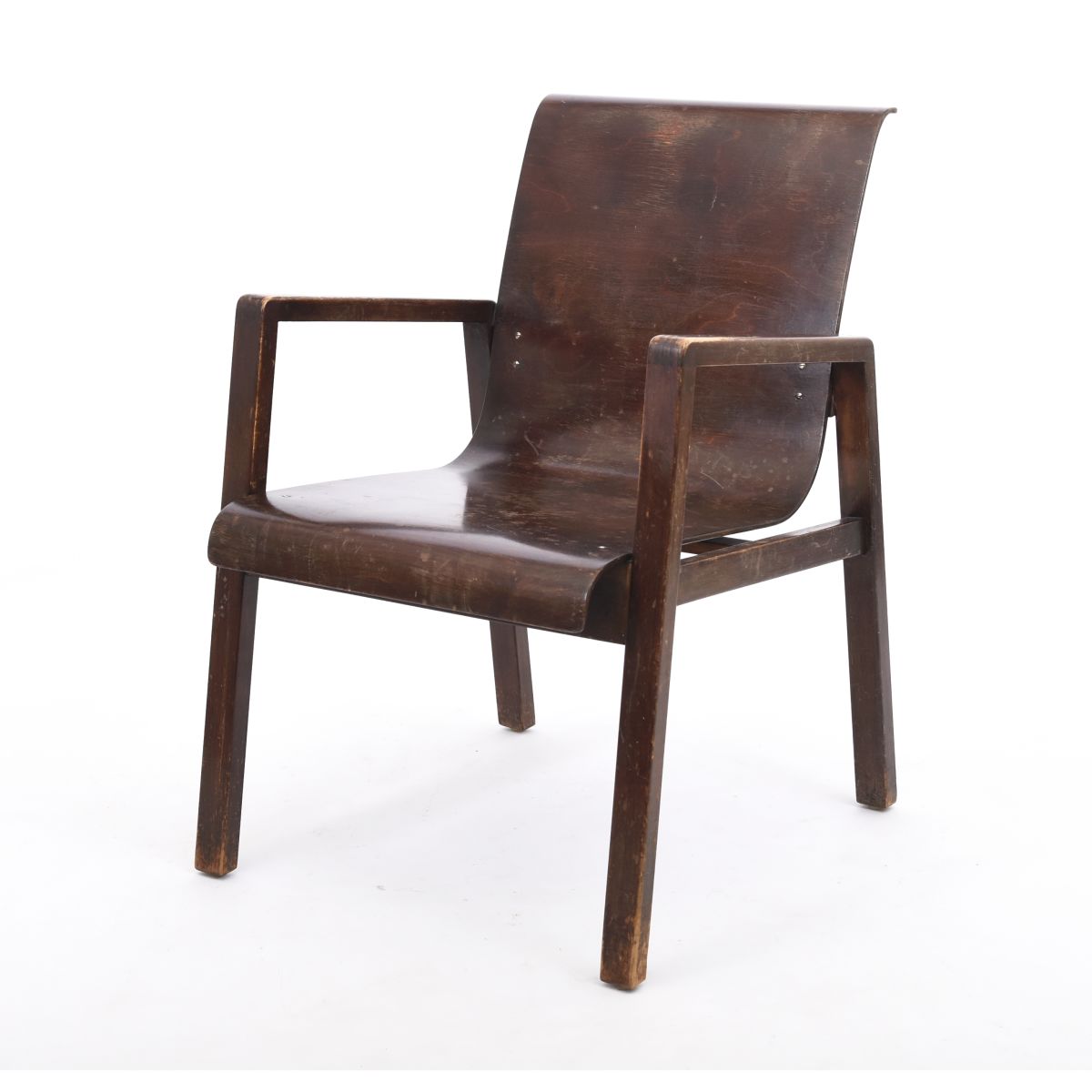 Aalto Alvar Hallway chair stained