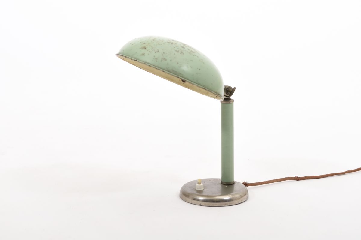 Anonymous light green table lamp