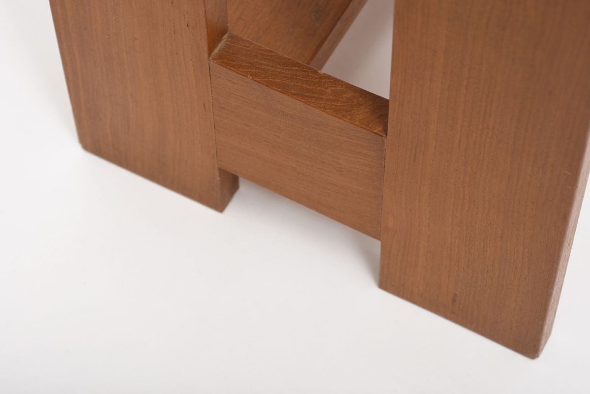Finnish Oak Bench details5