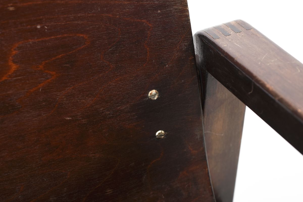 Aalto Alvar Hallway chair stained 03