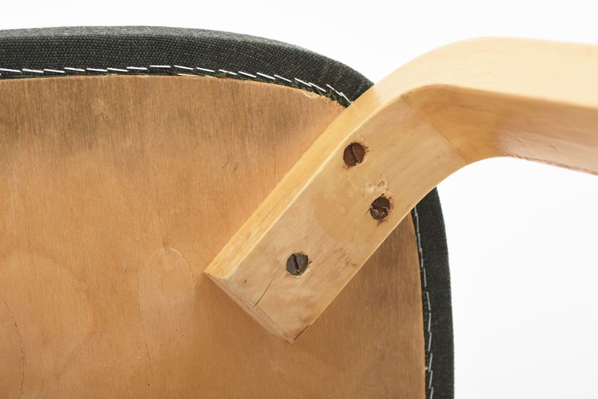 Aalto Alvar Chair 69 new deep green fab 07