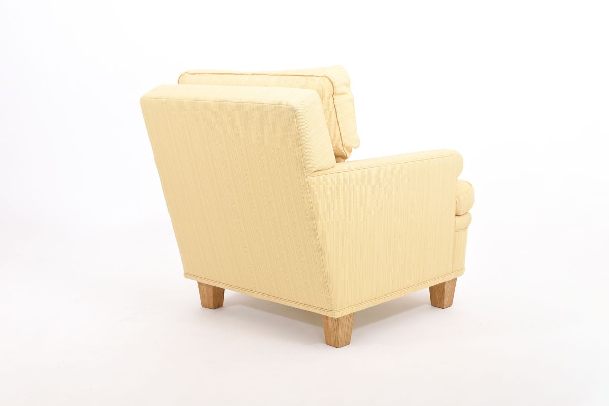 Aalto Alvar Mairea lounge chair yellow back