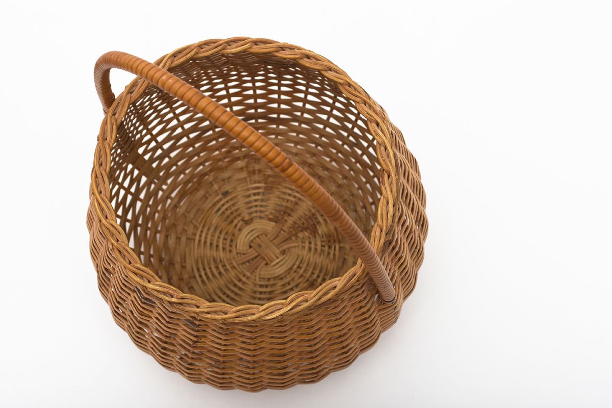 Set of Rattan Baskets details5