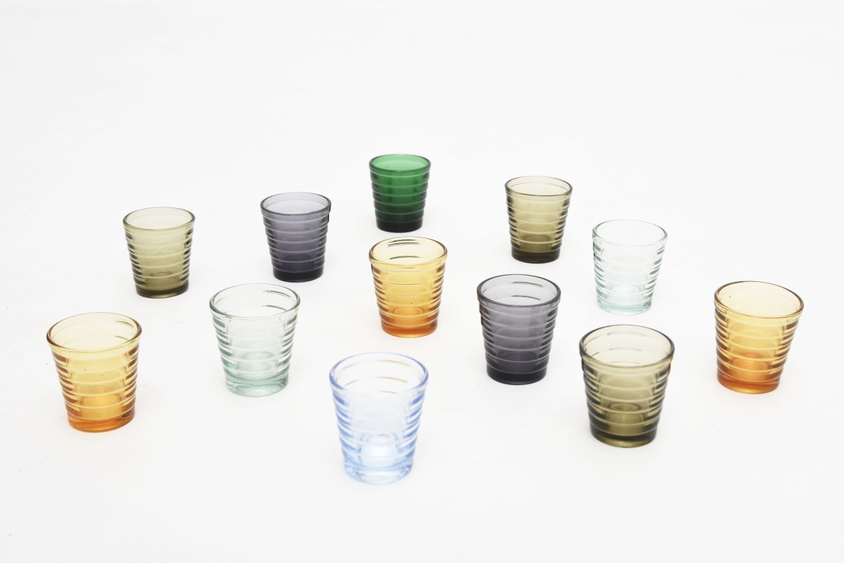 A set of Bölgeblik Schnapps Glasses - Artek