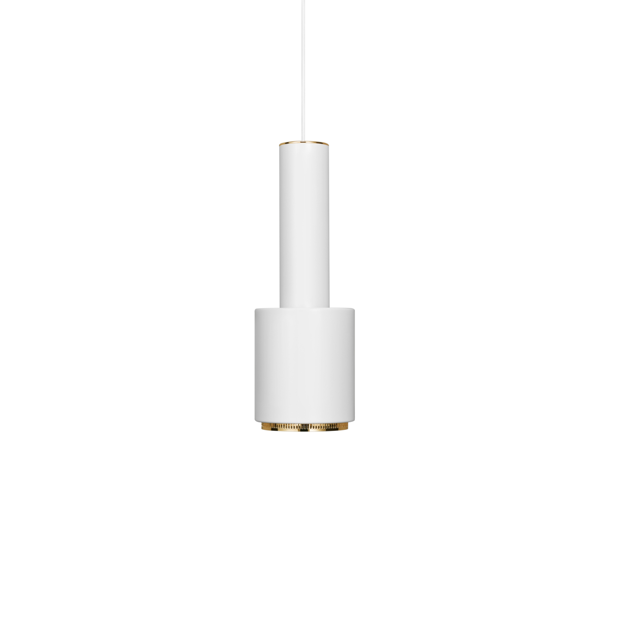 A110 Hand Grenade white brass