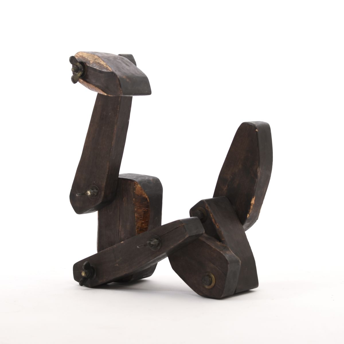 Anonymous wooden adjustable sculpture