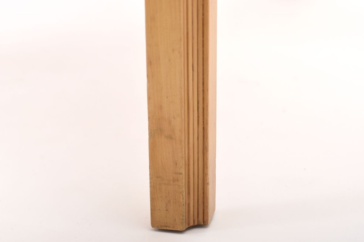 Aalto Alvar xleg table teak birch top ash leg 04