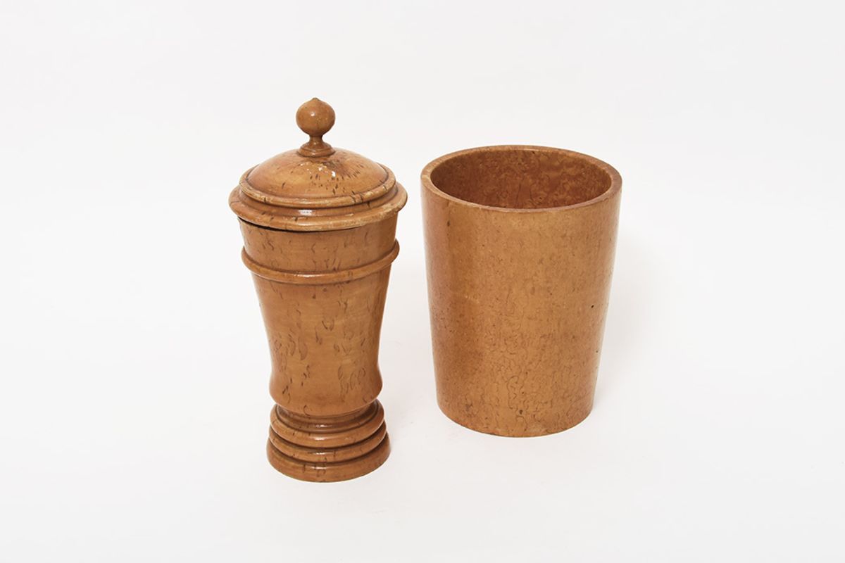 Curly Birch Jars