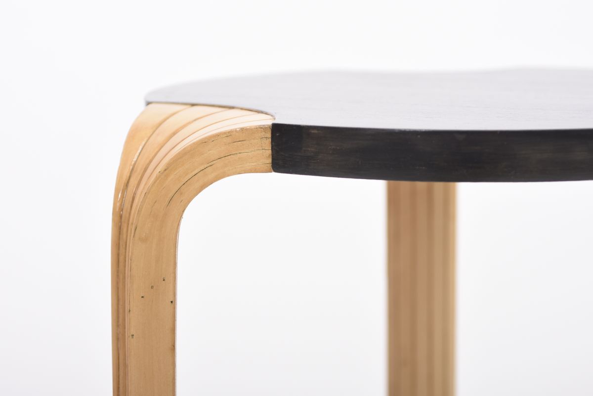 Aalto Alvar X602 birch black paint 02