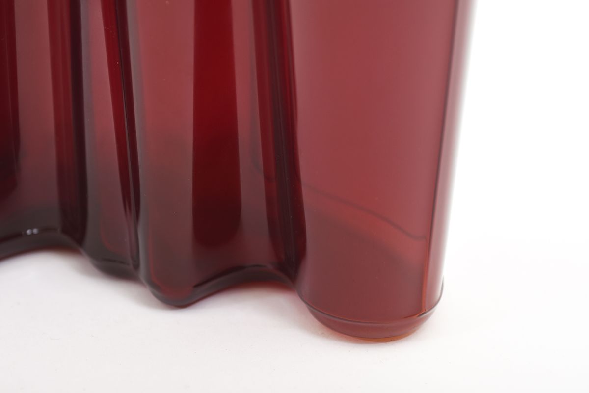 Aalto Alvar aalto vase iittala red nr 383 04