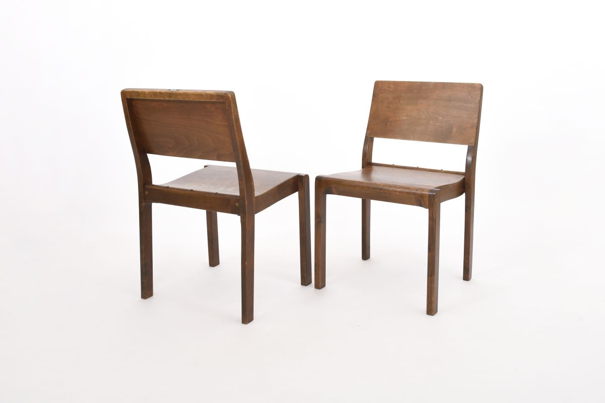 Aalto Alvar Chair 611 stained stamped