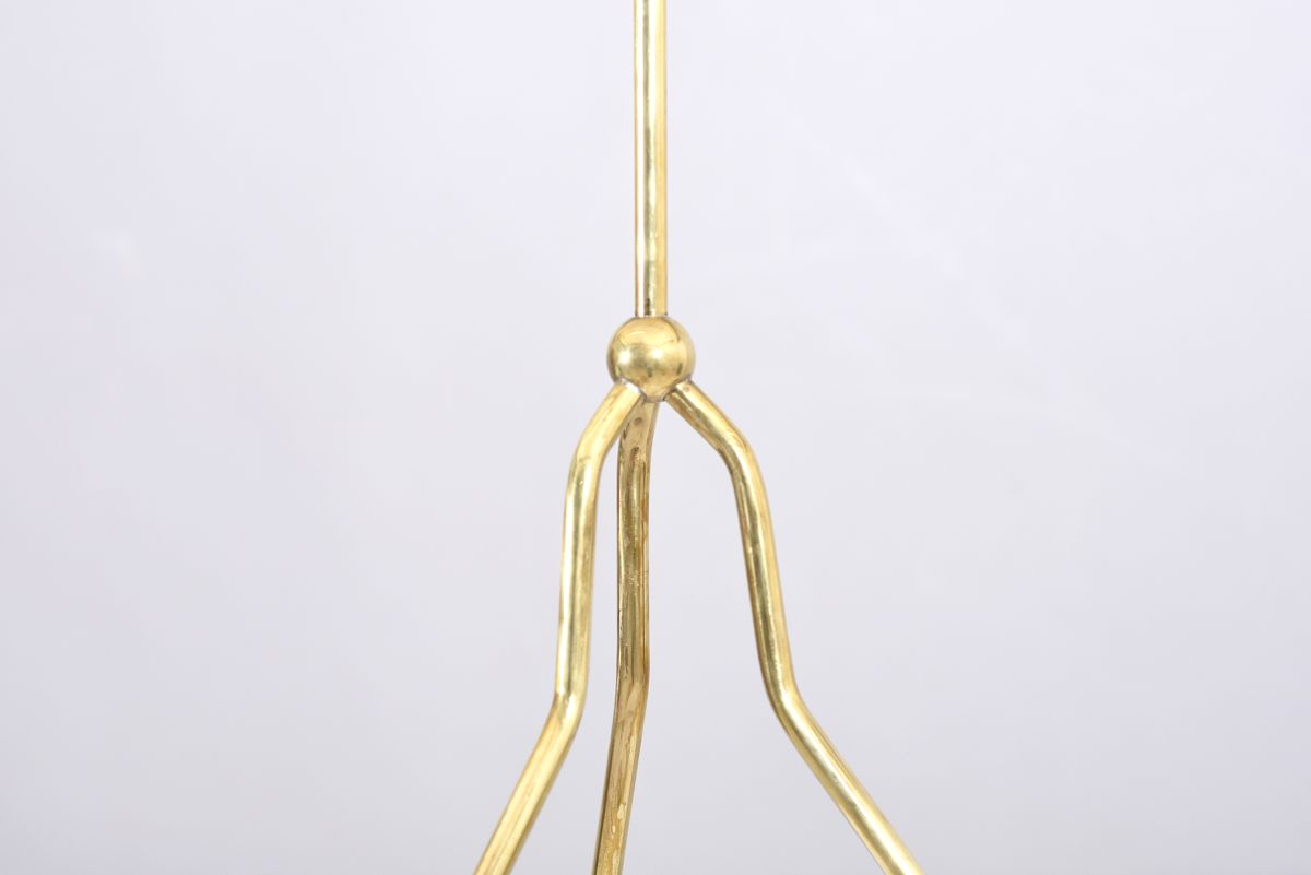 Anonymous Brass glass ceiling lamp 03